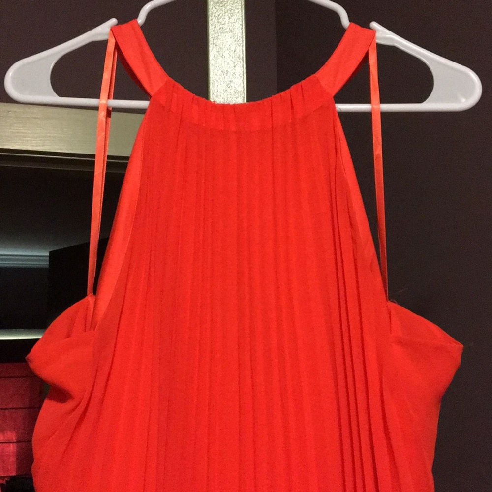 Lauren Ralph Lauren orange dress NWT